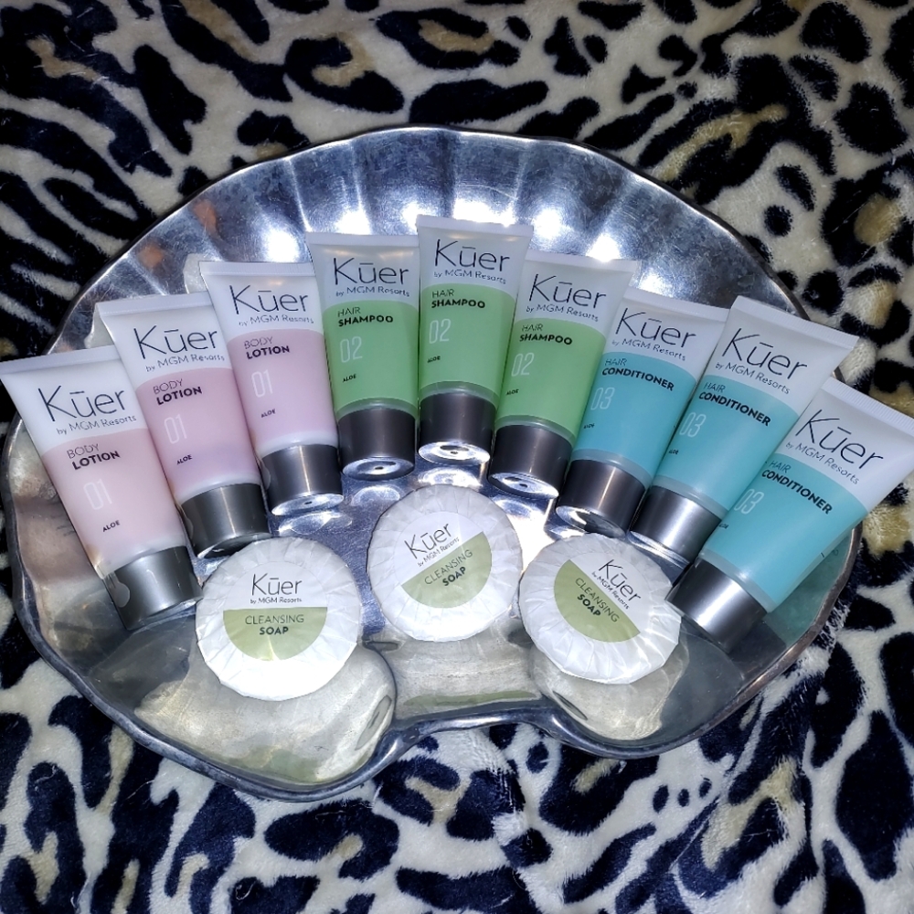 Huge Bundle of Kuer Body lotion,Shampoo,Conditioner and Cleansing soap